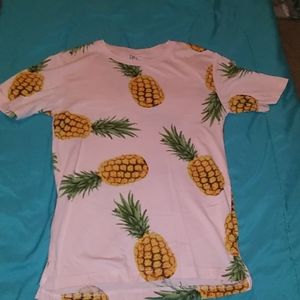 Pink pineapple tshirt